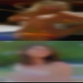 Crazy woman showing pussy