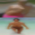 Beach pussy horny wife