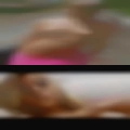 Naked woman showing pussy