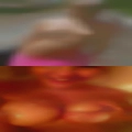Naked woman masturbating