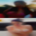 Naked woman sea